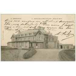 carte postale ancienne 14 ASNELLES-LA-BELLE-PLAGE. Hôtel des Bains 1903
