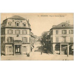68 MULHOUSE. Cafés Odéon et Moll Place du Nouveau Quartier