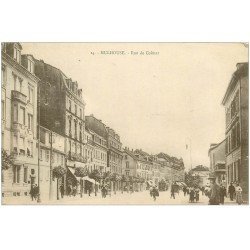 carte postale ancienne 68 MULHOUSE. Rue de Colmar 1928