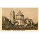 carte postale ancienne 68 OTTMARSHEIM. Eglise octogone