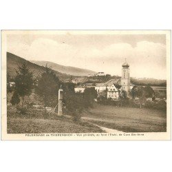 carte postale ancienne 68 PELERINAGE DE THIERENBACH. Etablissement de Cure Sainte-Anne 1933