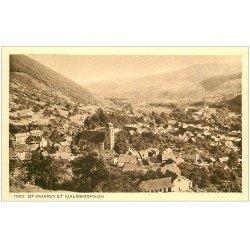 carte postale ancienne 68 SAINT-AMARIN ET MALMERSPACH