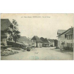 carte postale ancienne 68 SOPPE-LE-BAS. Le Village