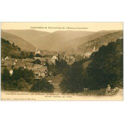 carte postale ancienne 68 STOSSWIHR AMPFERSPACH. Les deux Villages