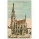 carte postale ancienne 68 THANN. Cathédrale en couleur