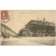 carte postale ancienne 68 THANN. Voiture et Hôtel de Ville sur la Place 1922