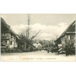 carte postale ancienne 68 TRAUBACH-LE-HAUT. Poste Frontière