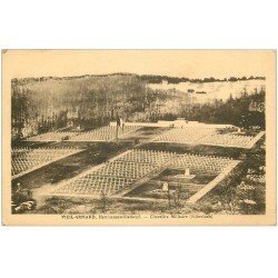 carte postale ancienne 68 VIEIL-ARMAND. Hartmannswillerkopf. Cimetière Militaire. Silberloch