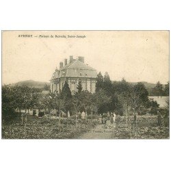 carte postale ancienne 14 AVENAY. Maison de Retraite Saint-Joseph animation