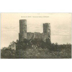 carte postale ancienne 67 BARR. Ruines du Château d'Andlau