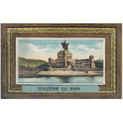 67 CARTE A SYSTEMES. Souvenir du Rhin avec 10 mini-vues à l'intérieur