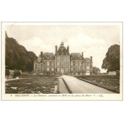 carte postale ancienne 14 BALLEROY. Le Château 5