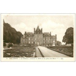 carte postale ancienne 14 BALLEROY. Le Château 5