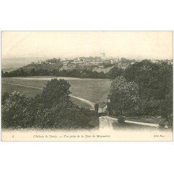 carte postale ancienne 02 COUCY-LE-CHATEAU. Vue prise de la Tour de Moyembrie 1905