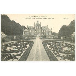 carte postale ancienne 14 BALLEROY. Le Château et Jardins 3