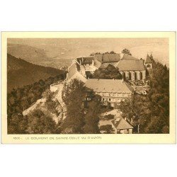 carte postale ancienne 67 MONT-SAINTE-ODILE. Couvent vu d'Avion