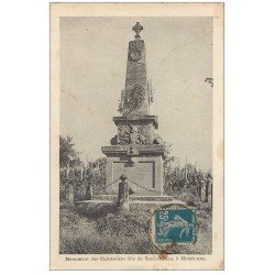 carte postale ancienne 67 MORSBRONN. Monument des Cuirassiers dits de Reichshoffen 1920