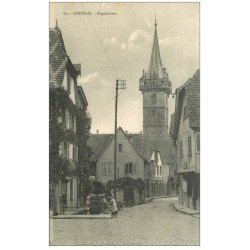 carte postale ancienne 67 OBERNAI OBEREHNHEIM. Kapellturm la Chapelle