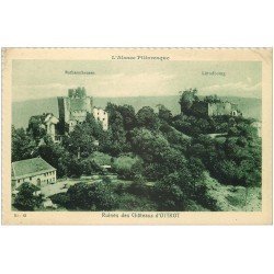 carte postale ancienne 67 OTTROT. Ruines des Châteaux