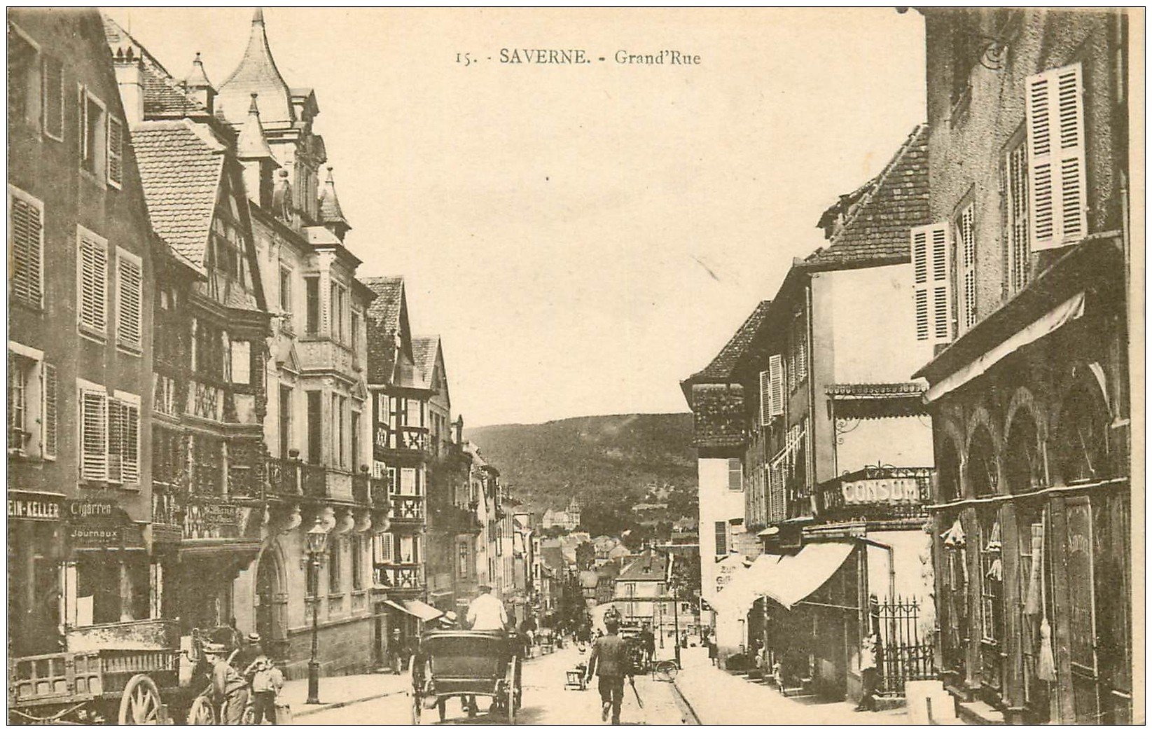 Rue De Leominster Dans La Ville De Saverne 67 France