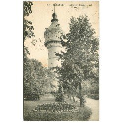 carte postale ancienne 67 SELESTAT. La Tour d'Eau ou Château d'Eau 1923