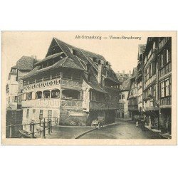 carte postale ancienne 67 STRASBOURG STRASSBURG. Alt et Vieux Strasbourg