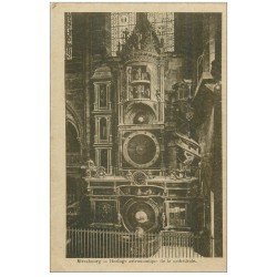 carte postale ancienne 67 STRASBOURG STRASSBURG. Cathédrale. L'horloge Astronomique