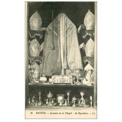 carte postale ancienne 14 BAYEUX. Cathédrale Armoire Chape Rignobert