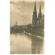 carte postale ancienne 67 STRASBOURG STRASSBURG. Eglise Protestante Saint-paul . Carte photo bords dentelés