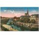 carte postale ancienne 67 STRASBOURG STRASSBURG. Gymnase Catholique. Pli coin