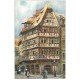carte postale ancienne 67 STRASBOURG STRASSBURG. Kammerzell Haus. Par Flower. Tuck Oilette