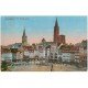 carte postale ancienne 67 STRASBOURG STRASSBURG. Kleberplatz 1919