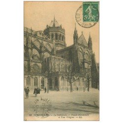 carte postale ancienne 67 STRASBOURG STRASSBURG. La Cathédrale 1922