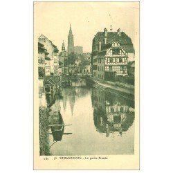 carte postale ancienne 67 STRASBOURG STRASSBURG. La Petite France 1926