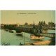 carte postale ancienne 67 STRASBOURG STRASSBURG. Les Ponts du Rhin 1933