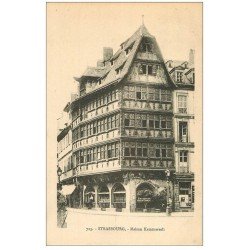 carte postale ancienne 67 STRASBOURG STRASSBURG. Maison Kammerzell et kodaks