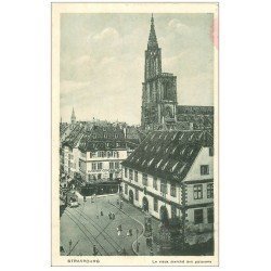 carte postale ancienne 67 STRASBOURG STRASSBURG. Marché aux Poissons