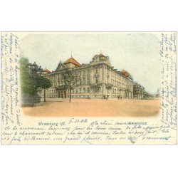 carte postale ancienne 67 STRASBOURG STRASSBURG. Ministerium 1902