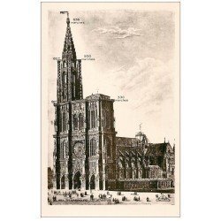 carte postale ancienne 67 STRASBOURG STRASSBURG. Münster Cathédrale 1933