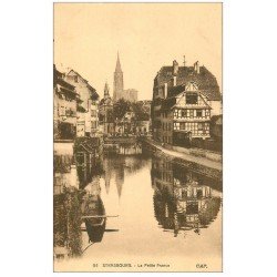 carte postale ancienne 67 STRASBOURG STRASSBURG. Petite France 95