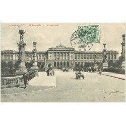 carte postale ancienne 67 STRASBOURG STRASSBURG. Université 1908