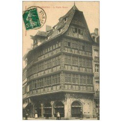 carte postale ancienne 67 STRASBOURG STRASSBURG. Vieille Maison 1913