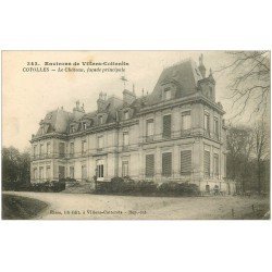 carte postale ancienne 02 COYOLLES. Le Château 1917