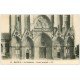 carte postale ancienne 14 BAYEUX. Cathédrale Portail principal