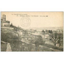 carte postale ancienne 69 ALBIGNY. Vue générale 1919