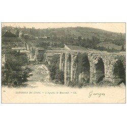 carte postale ancienne 69 AQUEDUC ROMAIN DE BONNANT 1902