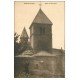 carte postale ancienne 69 AVENAS. L'Eglise avec Curé