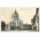 carte postale ancienne 69 BAGNOLS. Animation devant l' Eglise