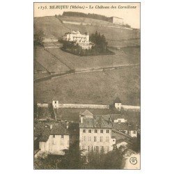 carte postale ancienne 69 BEAUJEU. Château des Cornillons