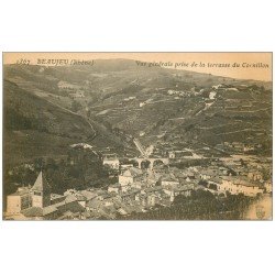 carte postale ancienne 69 BEAUJEU. Vue prise du Cornillon 1367